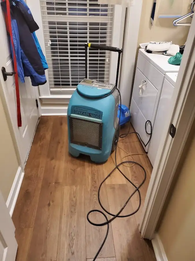 Commercial dehumidifier deployed for Crawl Space Restoration in Cumming